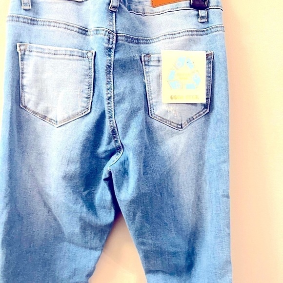 New Gogo Jeans pants for girls Destructed Cinched - Picture 9 of 9